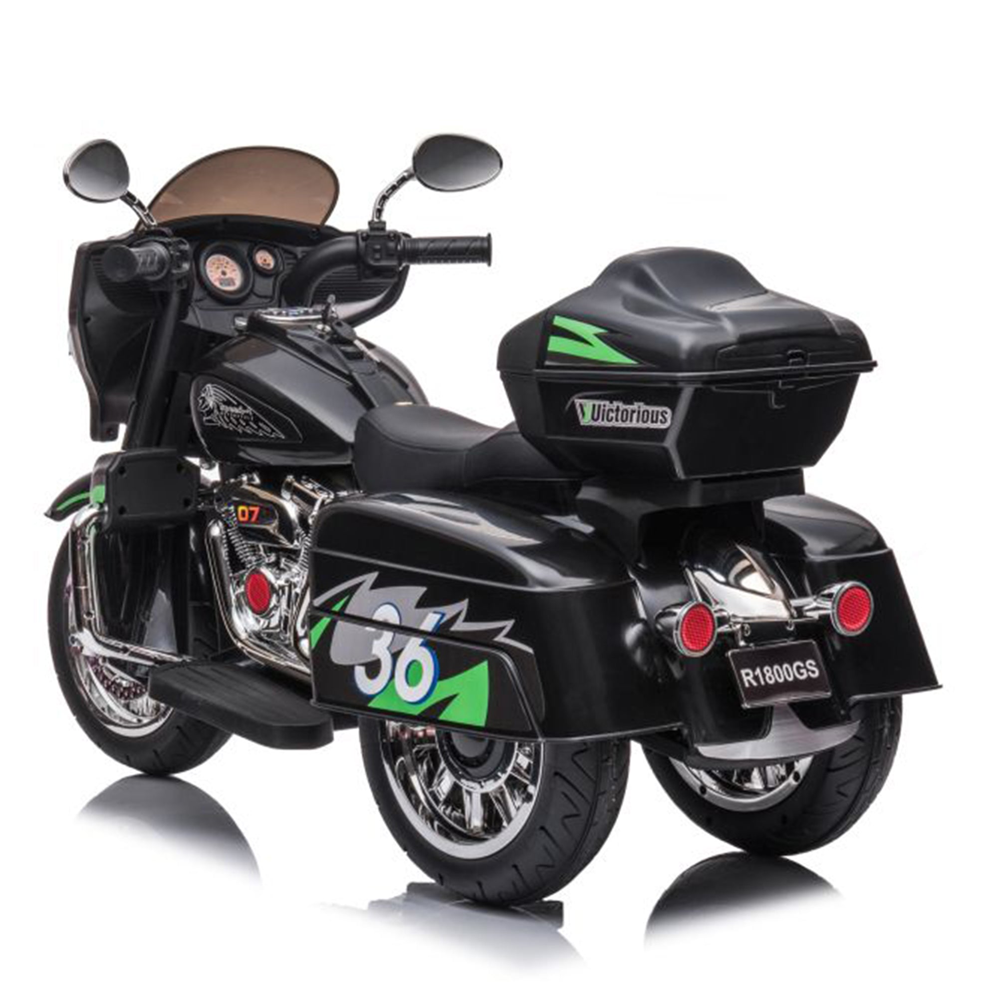 12V Kids Ride on Three-Wheeled Motorcycle 12V Kids Ride on Three-Wheeled Motorcycle
